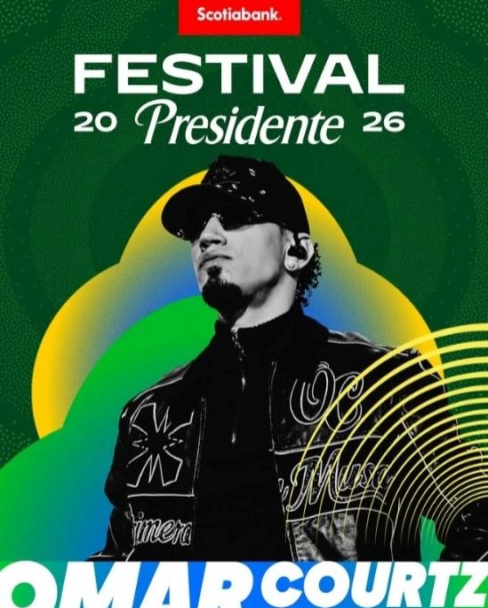 Omar Courtz se Suma al Esperado Festival Presidente 2026