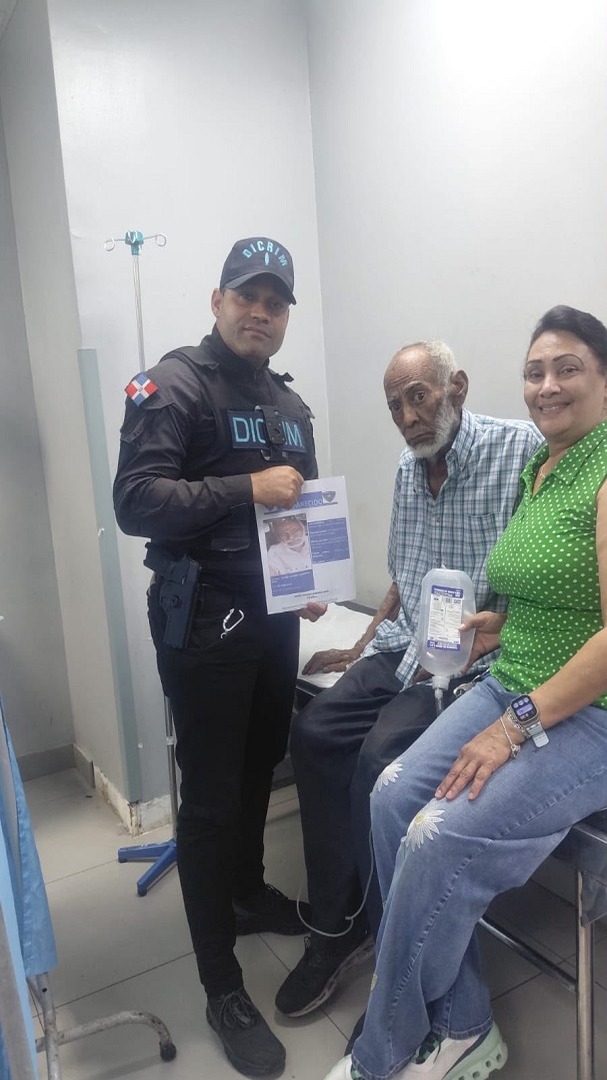 Policía Nacional Encuentra a Hombre Desaparecido en San Cristóbal