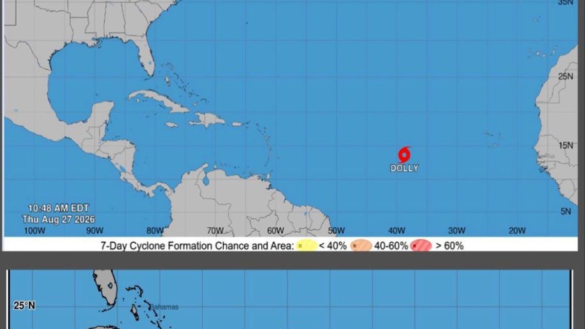Tormenta Tropical Dolly Amenaza con Lluvias en República Dominicana