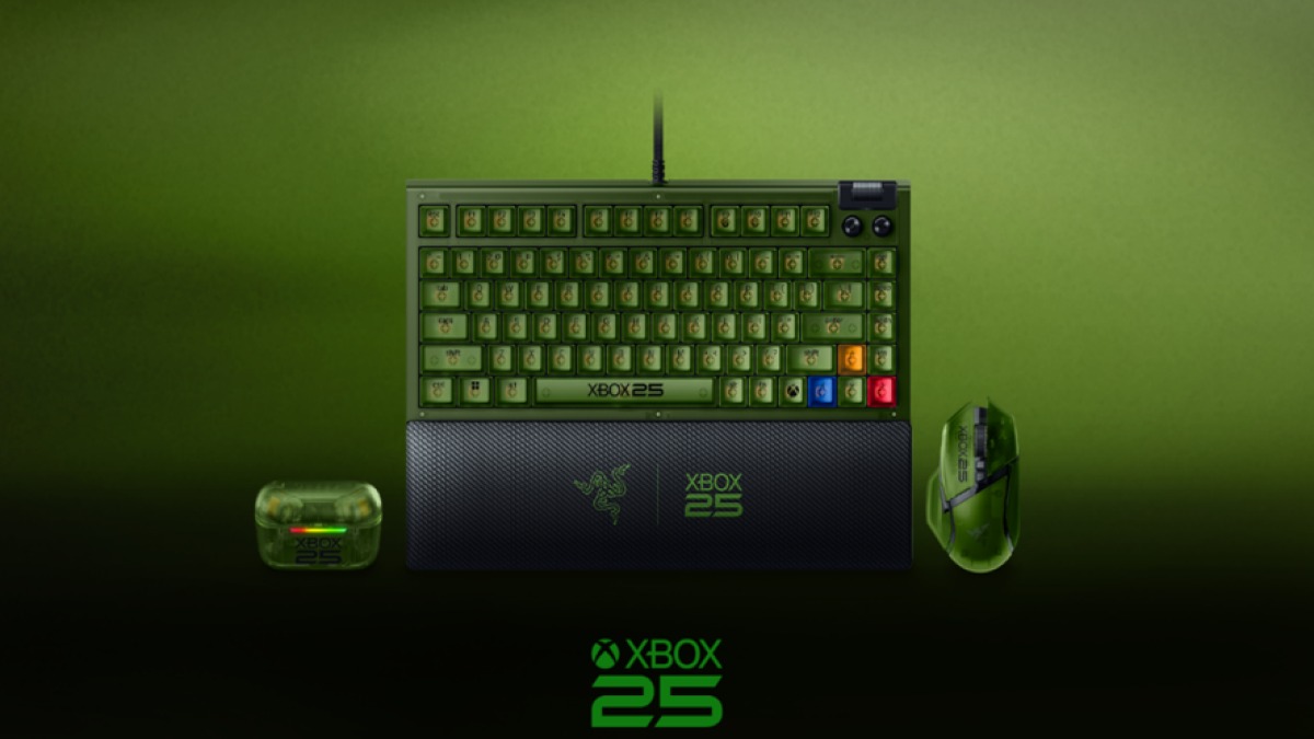 Razer Celebra los 25 Años de Xbox con una Edición Limitada de Periféricos