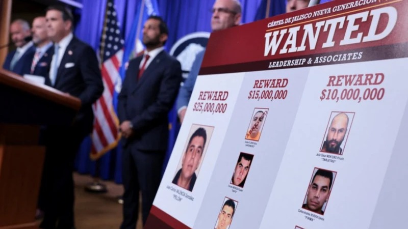 EE.UU. Ofrece Recompensas Millonarias por Líderes del Cartel Jalisco