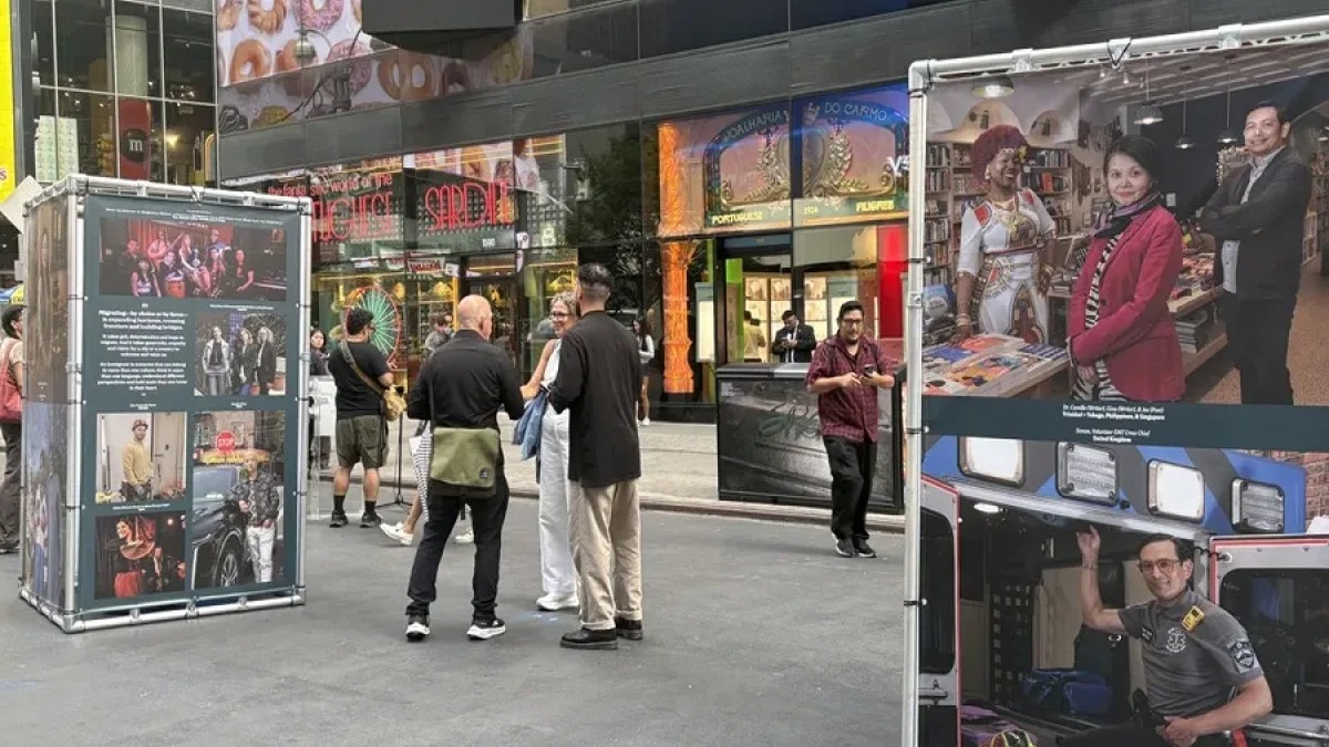 Exposición en Times Square Destaca el Impacto de los Inmigrantes en Nueva York