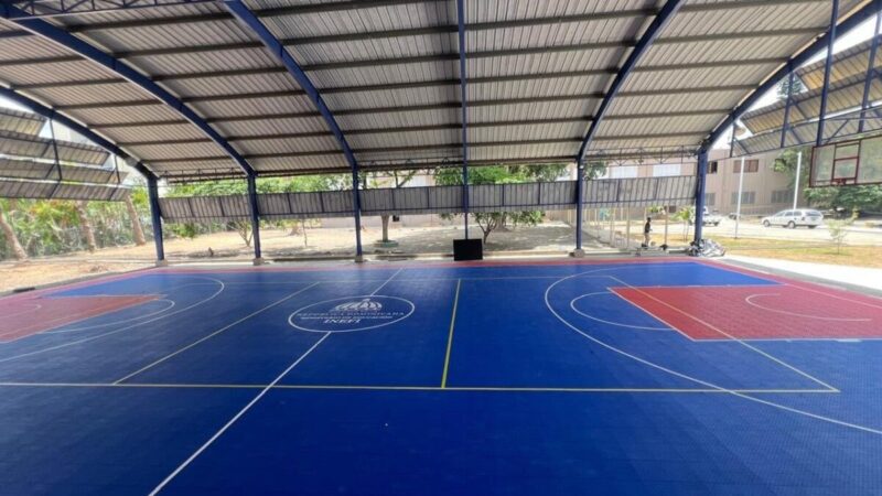 INEFI Transforma Polideportivo en Santiago para el Nuevo Año Escolar