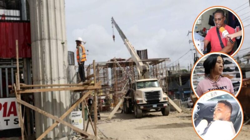 Comerciantes de Villa Mella Exigen Indemnización por Obras del Metro