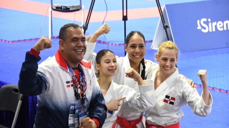 República Dominicana Brilla con Oro en Kata Femenino por Equipos