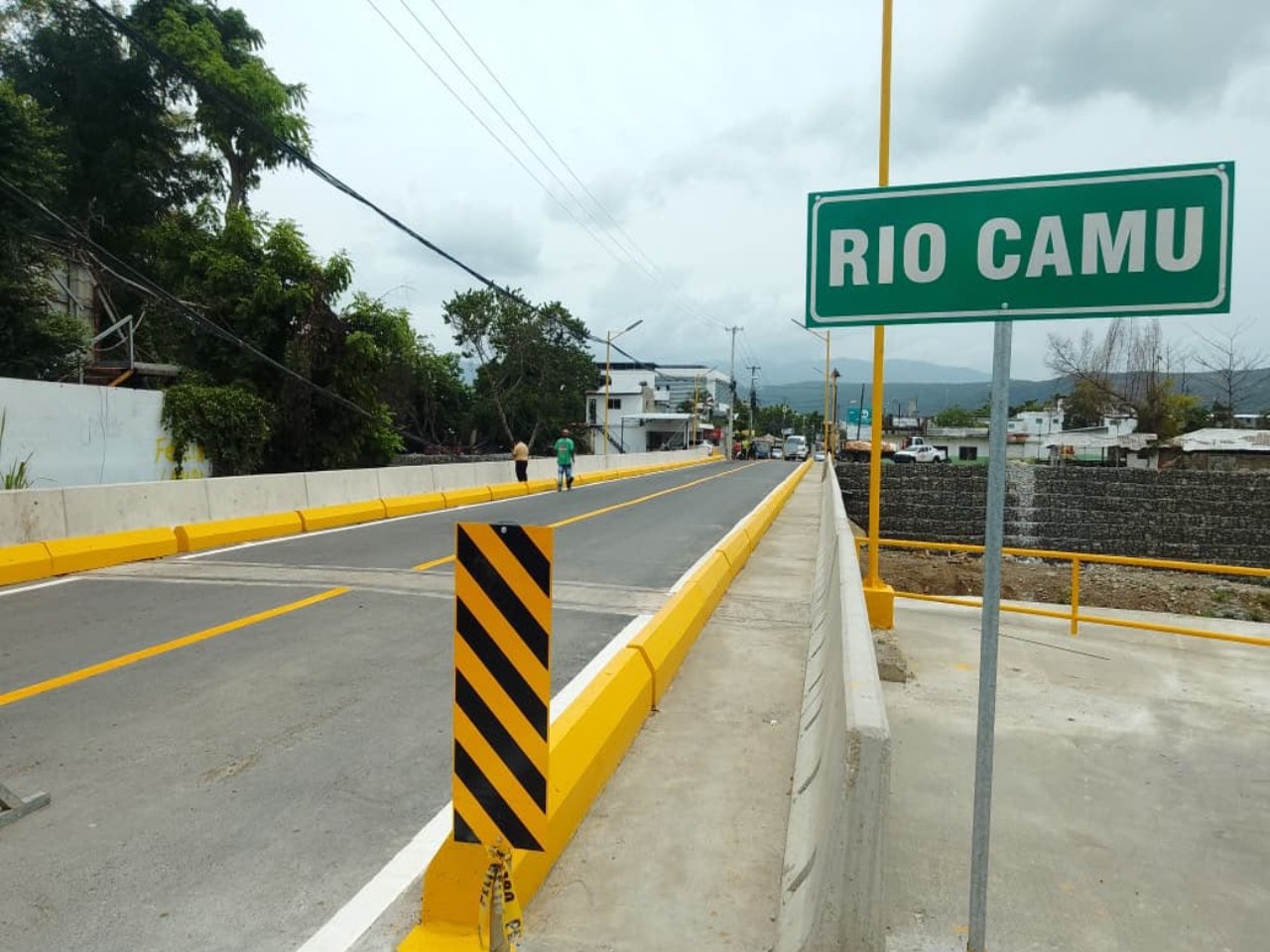 Inauguran Puente Antonio Guzmán sobre el Río Camú