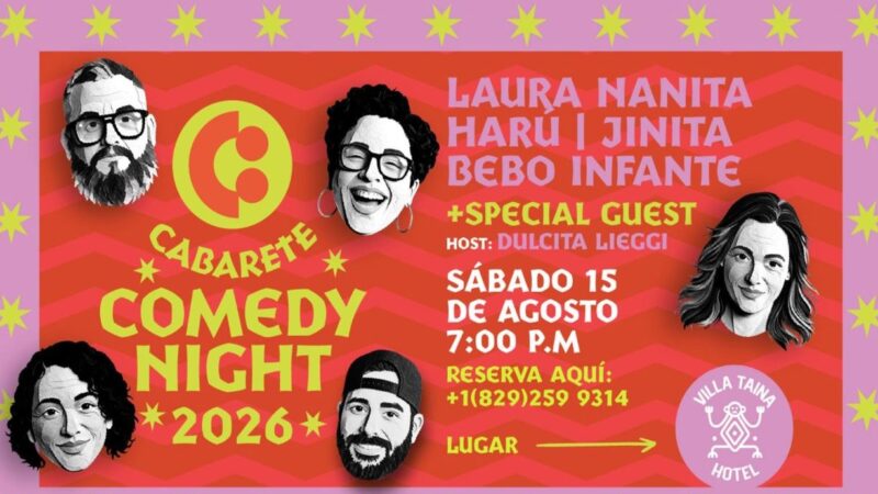Cabarete Comedy Night: Una Noche de Risas Frente al Mar en Villa Taina