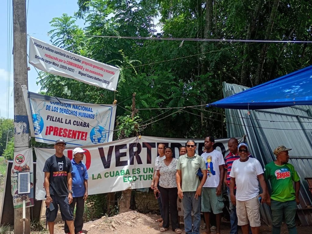 La Cuaba: Comunidad en Pie de Lucha contra Planta y Relleno Sanitario
