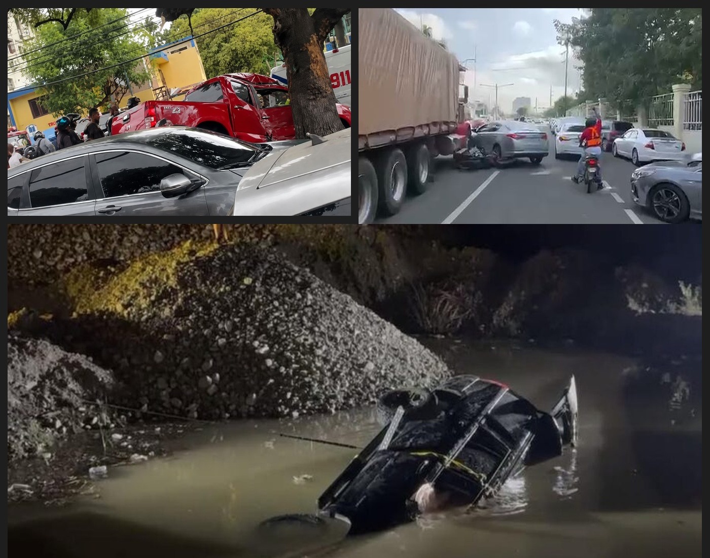 Ola de Accidentes de Tránsito Deja 11 Víctimas en Menos de 15 Días en RD