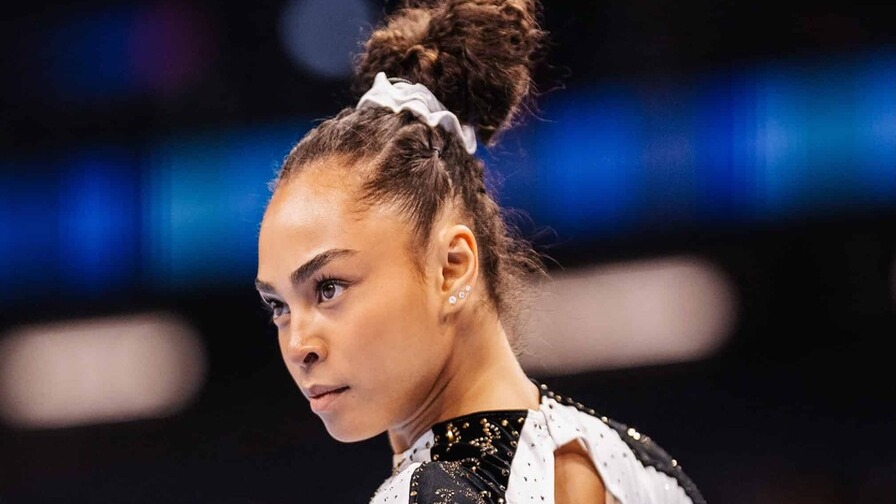 Hezly Rivera: La Estrella de la Gimnasia Estadounidense con Raíces Dominicanas