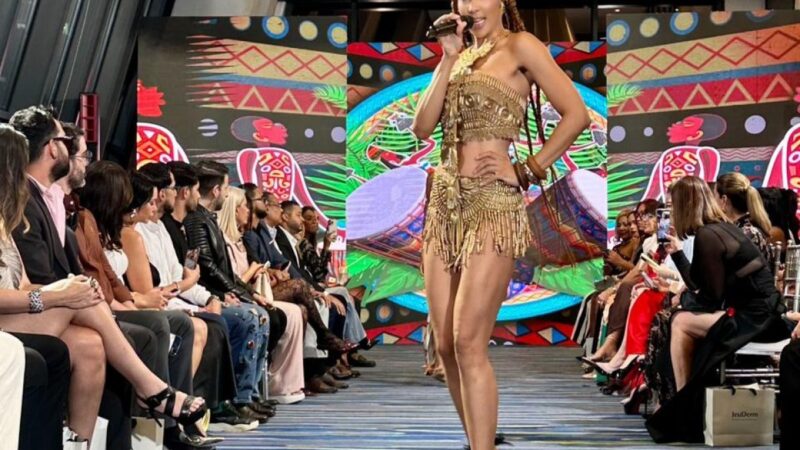 Sarodj Enciende la Pasarela de Giannina Azar en Trendy Fashion Week