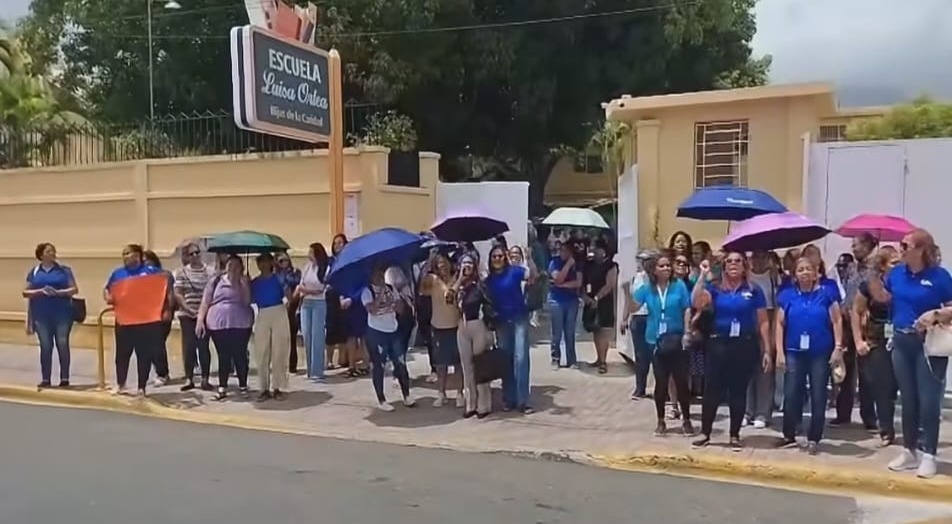 Profesores de Puerto Plata se Movilizan en Marcha por Reivindicaciones Educativas