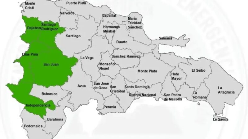 COE Emite Alerta Verde en Cinco Provincias por Riesgo de Inundaciones