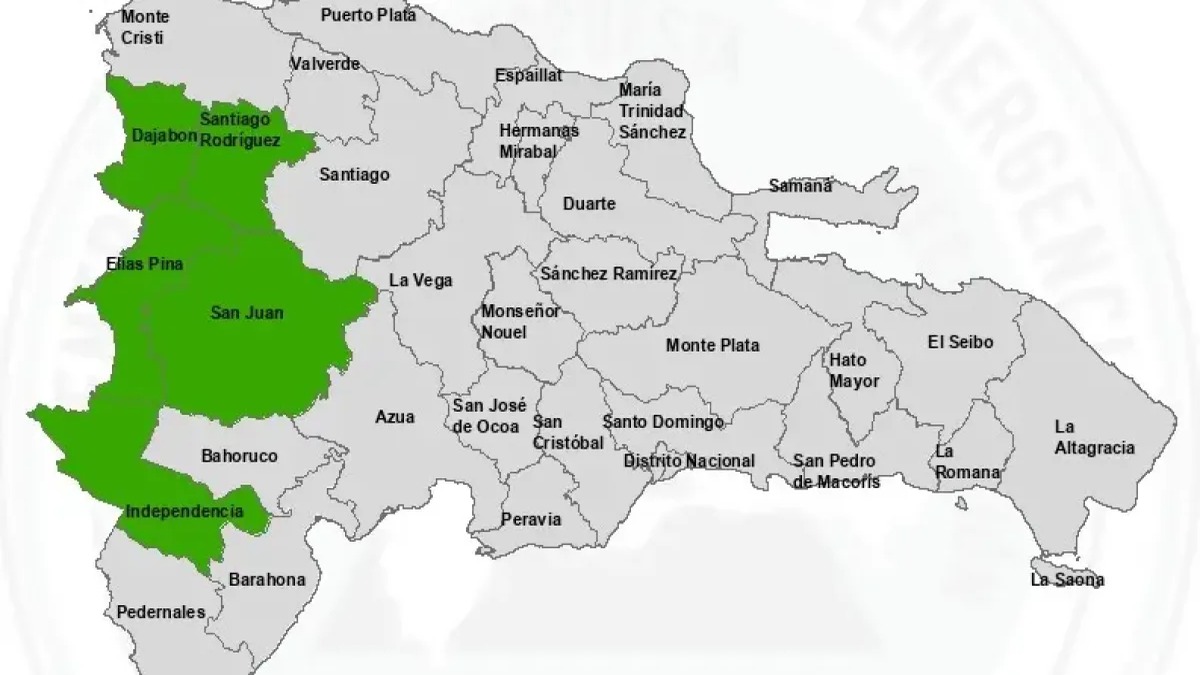 COE Emite Alerta Verde en Cinco Provincias por Riesgo de Inundaciones