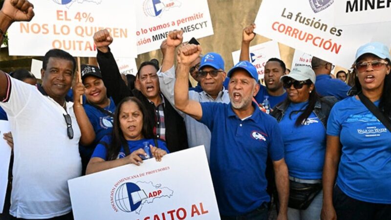 ADP Intensifica Protestas por Condiciones de Escuelas en el País