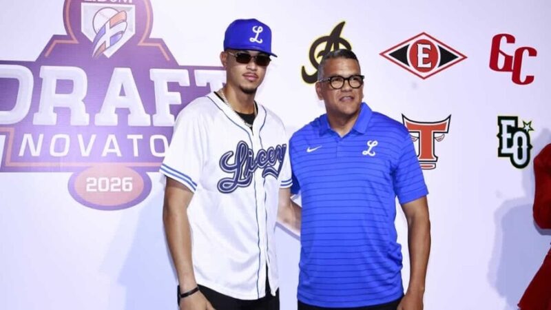 Hayden Álvarez: Primera Selección del Licey en el Sorteo de Novatos de Lidom