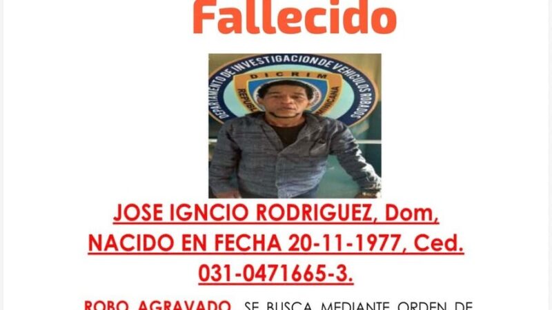 Policía Abate a Hombre en Enfrentamiento en Santiago