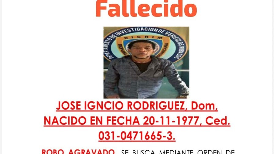 Policía Abate a Hombre en Enfrentamiento en Santiago