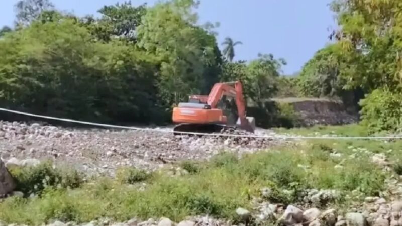 Extracción de Material en el Río San Marcos: Una Medida Preventiva contra Inundaciones