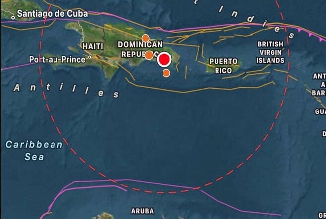 Sismo de 5.6 Grados Estremece San Pedro de Macorís