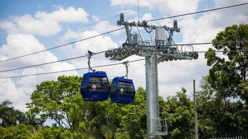 Teleférico de Los Alcarrizos en Mantenimiento: OMSA Activa Autobuses de Apoyo