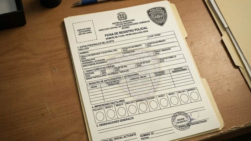 Cómo Saber si Tienes una Ficha Policial en República Dominicana