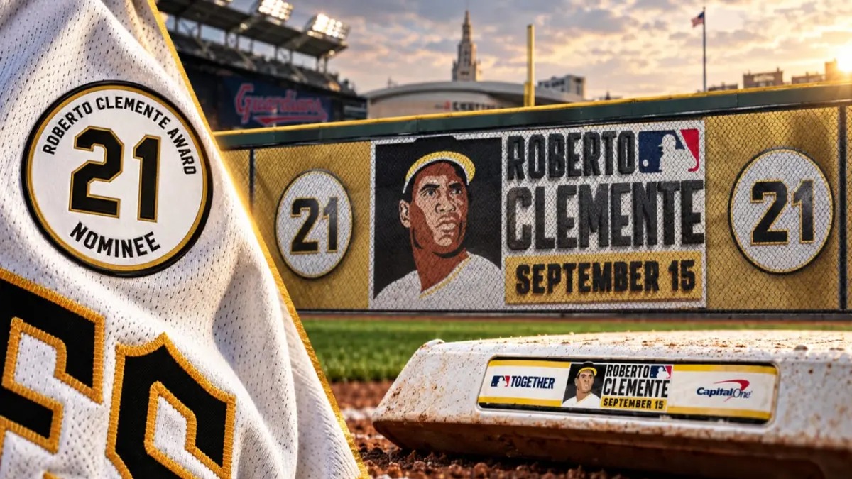 Revelan Nominados al Prestigioso Premio Roberto Clemente 2026