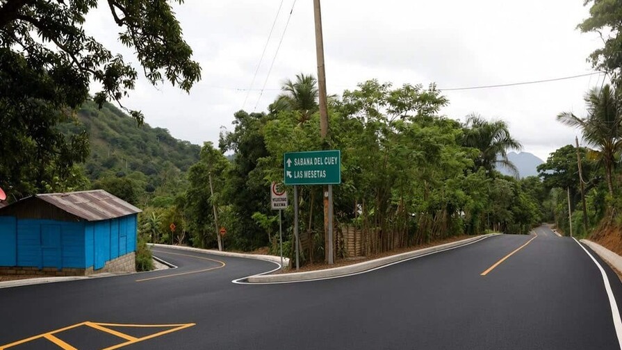 Vicepresidenta Raquel Peña Inaugura Carretera Estratégica en El Seibo