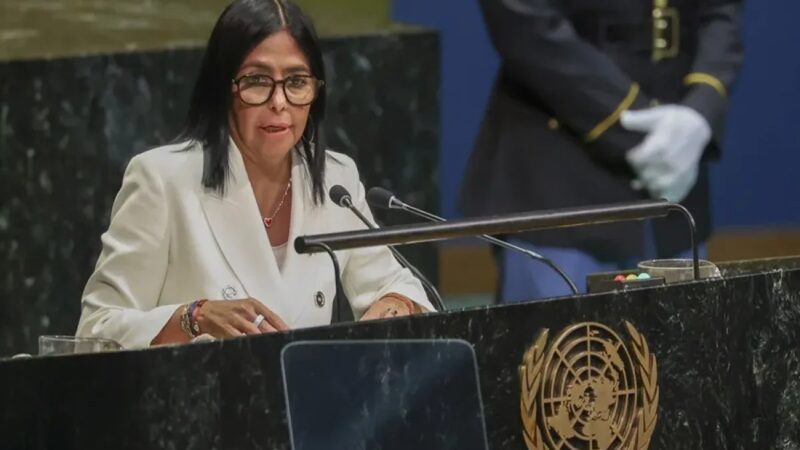 Delcy Rodríguez Anuncia Elecciones en Venezuela Durante la Asamblea de la ONU