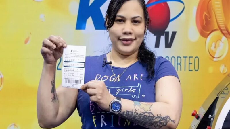 Ama de Casa Gana 25 Millones en Sorteo del Kino TV de Leidsa