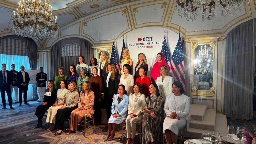 Raquel Arbaje Fortalece Lazos en Almuerzo con Melania Trump en Nueva York