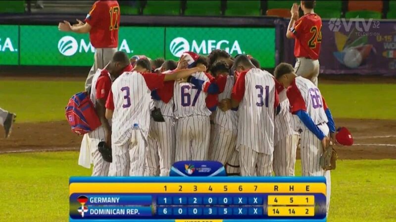 Dominicana Aplasta a Alemania en la Copa Mundial Sub-15