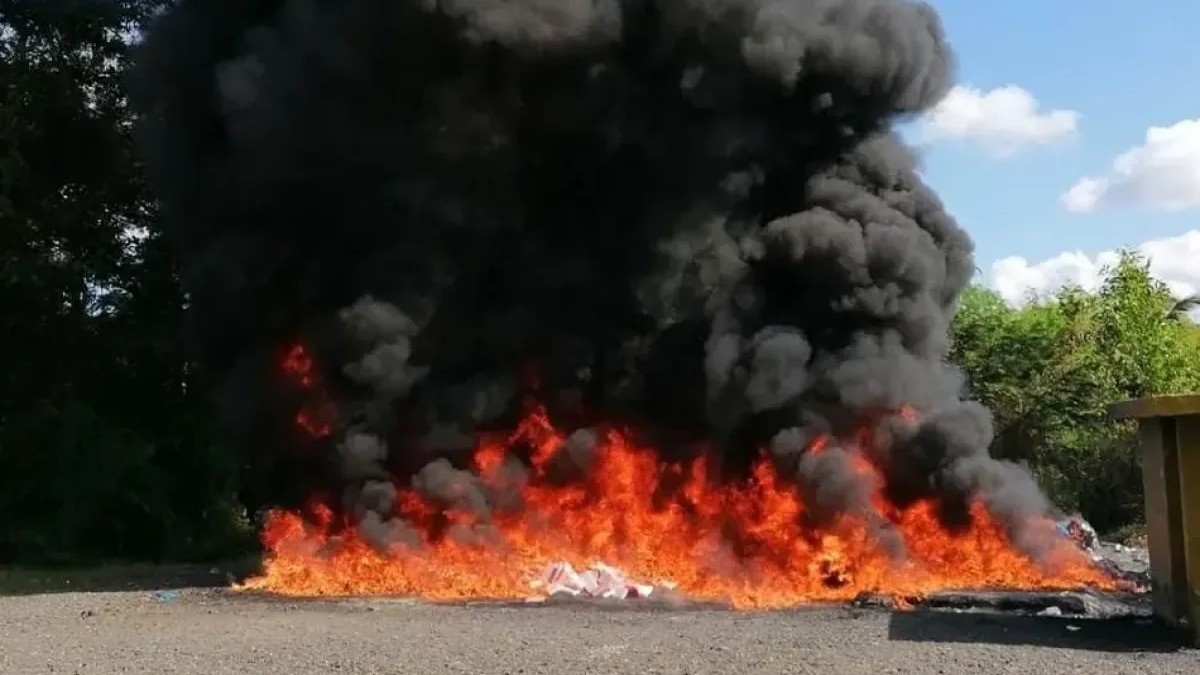 DNCD e Inacif Incineran Más de Dos Toneladas de Drogas en Operativo Nacional