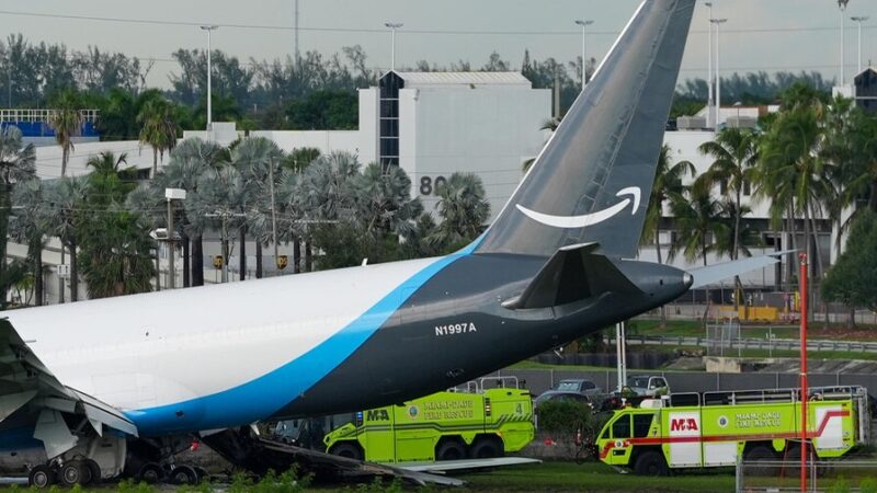 Accidente de Amazon Prime Air en Miami Causa Retrasos en Vuelos desde República Dominicana