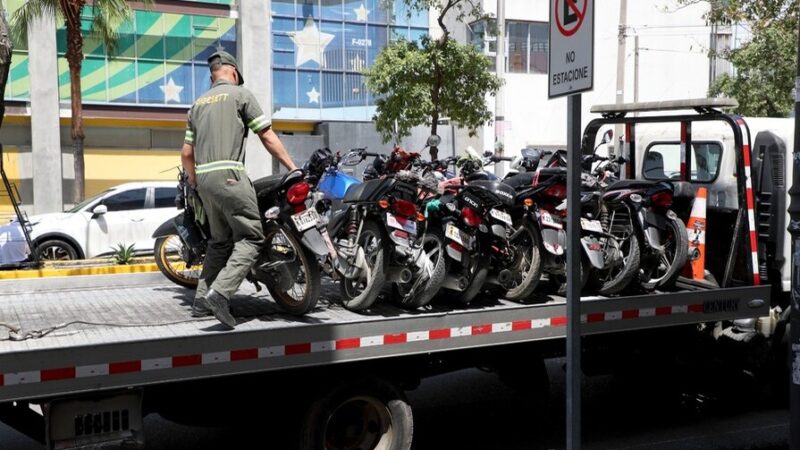 Intrant y Digesett Intensifican Fiscalización a Motociclistas en Santo Domingo