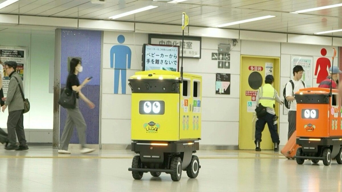 Innovadores Robots Recolectores de Basura Debutan en Tokio