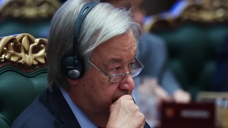 Guterres Insta a EE.UU. y Rusia a Negociar Nuevo Tratado Nuclear