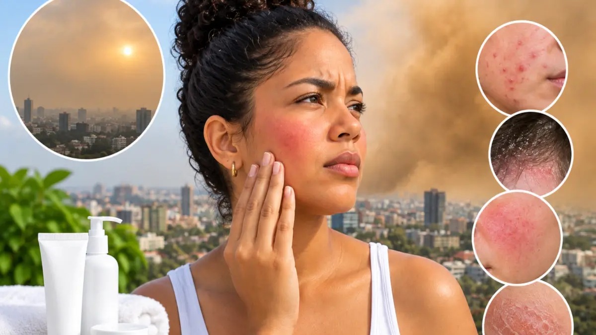 Impacto del Polvo del Sahara en la Salud de la Piel y el Cabello en República Dominicana