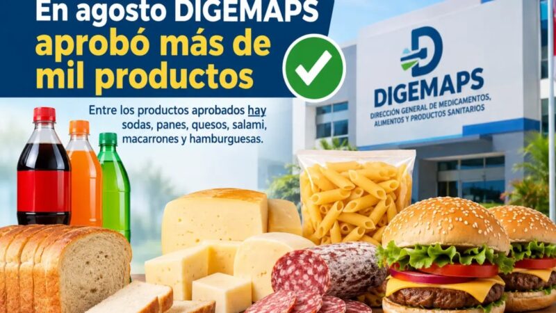 DIGEMAPS Aprueba Más de Mil Productos en Agosto: Descubre la Lista Completa