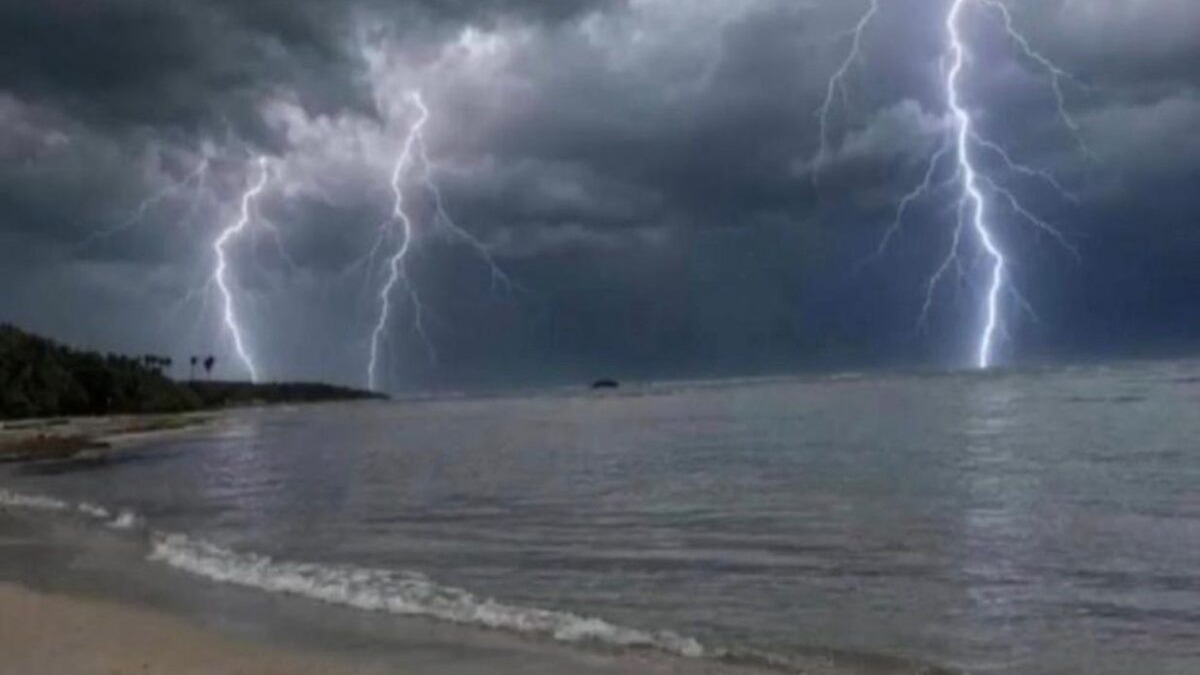 Intensas Tormentas Eléctricas y Lluvias Azotan Puerto Plata