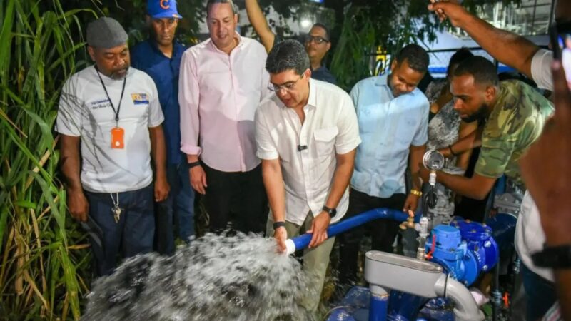 CAASD Inaugura Pozos para Mejorar el Abastecimiento de Agua en Santo Domingo
