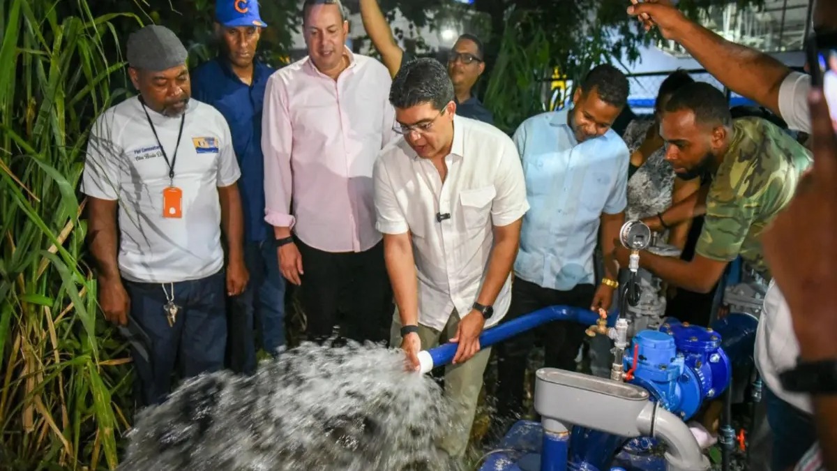 CAASD Inaugura Pozos para Mejorar el Abastecimiento de Agua en Santo Domingo