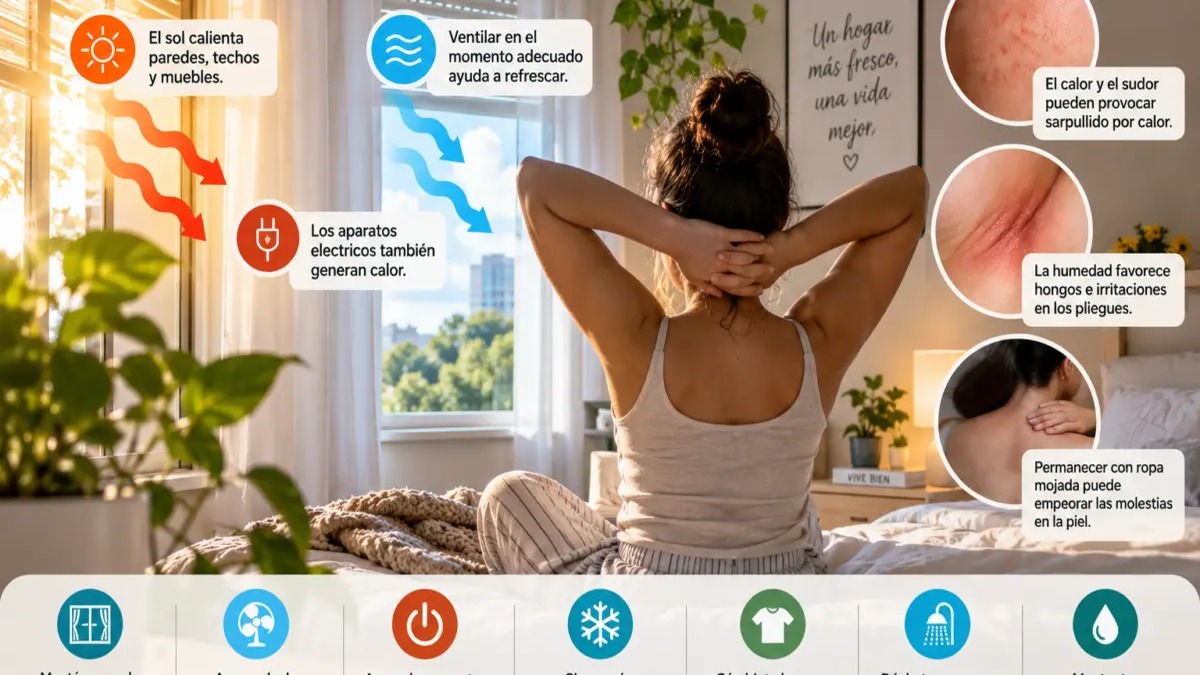 Cómo Mantener tu Hogar Fresco y Proteger tu Salud en Días Calurosos