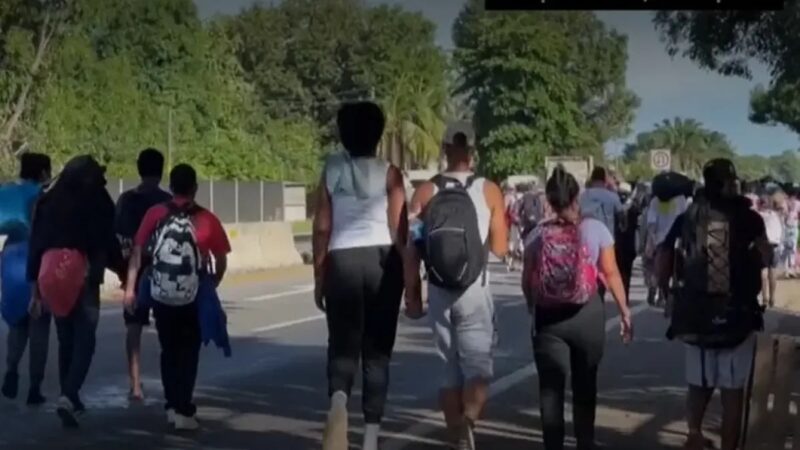 Incertidumbre sobre la Presencia de Dominicanos en Caravana Migrante hacia EE. UU.