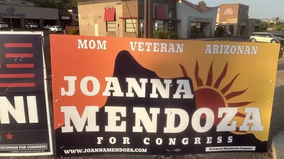 JoAnna Mendoza desafía a un aliado de Trump por un escaño clave en Arizona