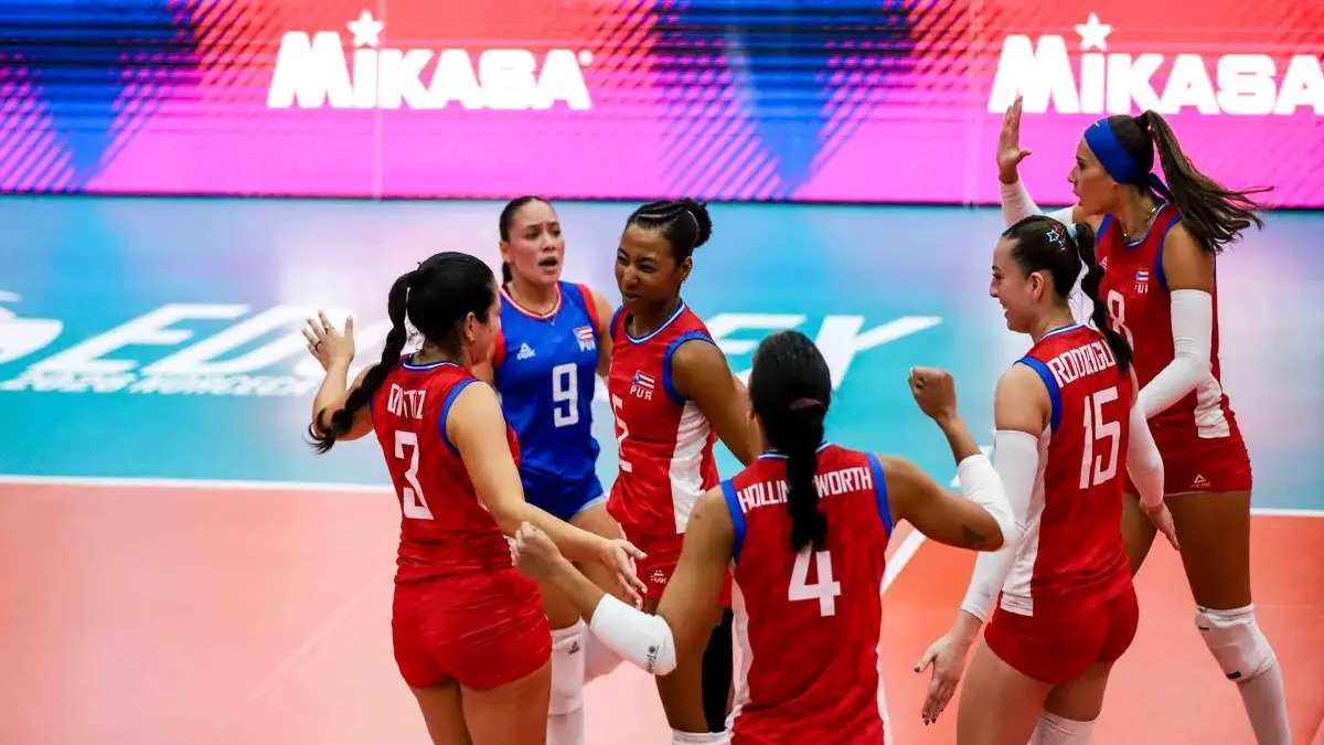 Puerto Rico Vence a República Dominicana en el Final Six de Voleibol