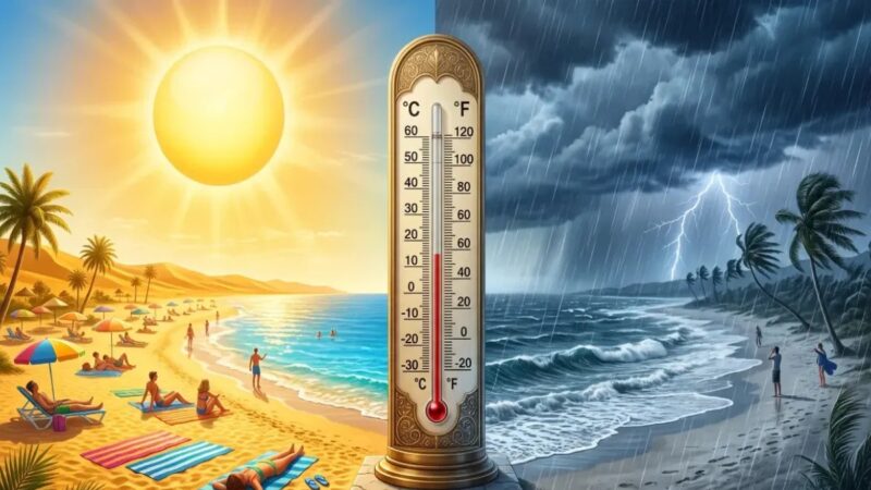 Vaguada y Polvo del Sahara Marcarán el Clima de Este Miércoles en RD