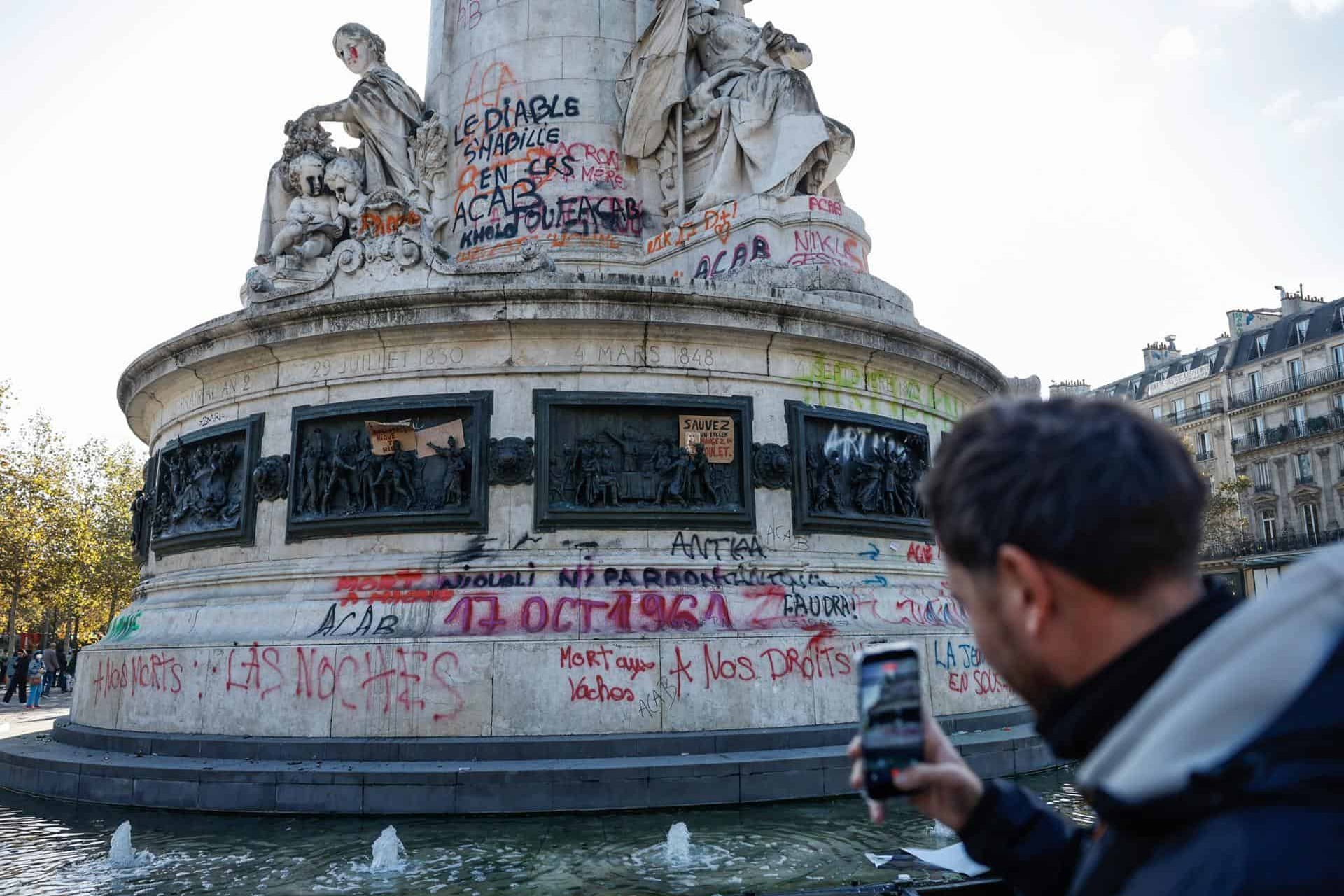 Protestas en Francia Desatan Caos y Destrucción en París