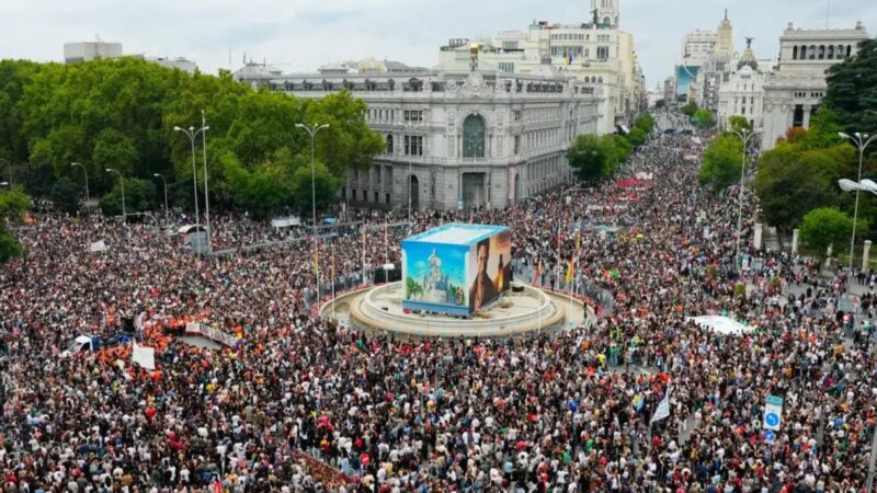 Masiva Marcha por la Vivienda en Madrid y Tensión en Valencia