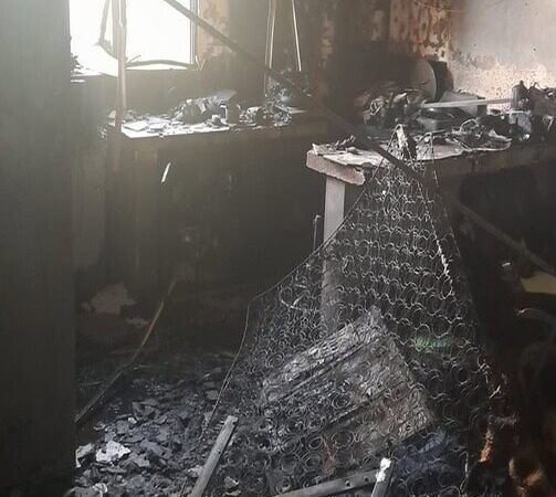 Incendio Destruye Apartaestudio en la Avenida Lope de Vega